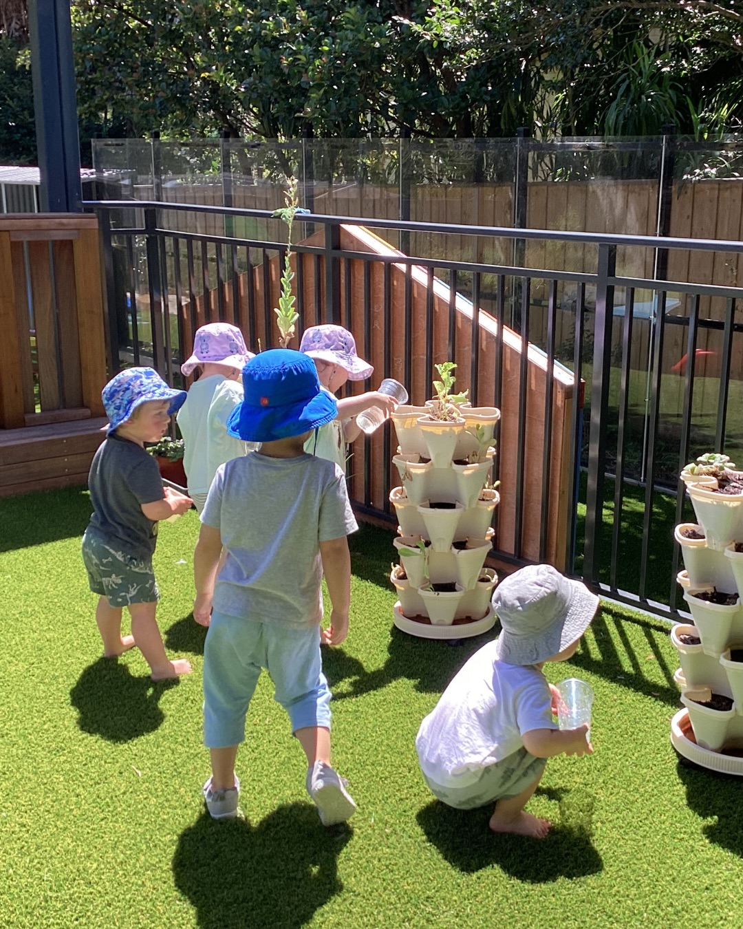Kids exploring an outdoor tyre tower garden — stacking, touching, and discovering what grows 🌿

Little hands, big curiosity. 🌱
Our little ones have been busy in the garden — balancing, building, and exploring our tyre tower up close. 

There’s something magical about watching children connect with nature at their own pace, in their own way.
This is learning through doing — and they absolutely love it. 🧡

📍 Book a tour and come see the magic for yourself.
👇 Link in bio.

#littlelion #childcare #daycare #kidsactivity #earlylearning